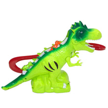 Children Electric Tracks Climb Stair Dinosaur Toys