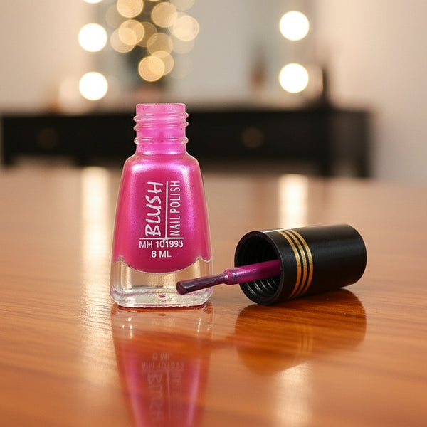 Premium Blush Nail Polish (1 Pc, Mix Color, 6 ml)